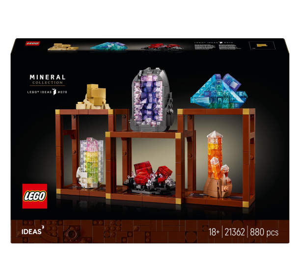 LEGO Ideas 21362 Kolekcja minerałów - 1331680 - zdjęcie